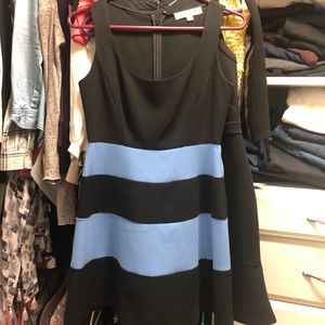 Loft flare short dress